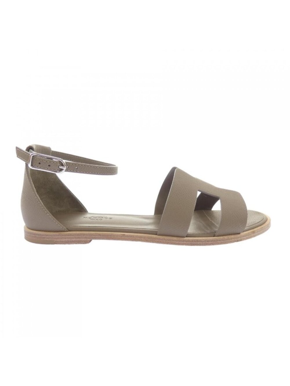 Hermes Santorini Sandals Brown